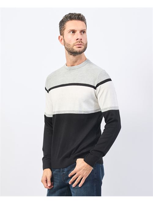 Yes Zee Men's Color Block Sweater YES ZEE | M873-MK002801